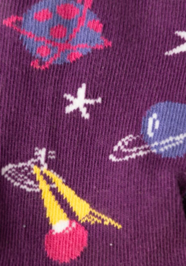 Purple Space Socks Sale