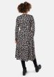 Ridley Mono Animal Floral Print Midi Dress Online now