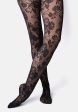 Premium Black Lace Design Tights Online Hot Sale