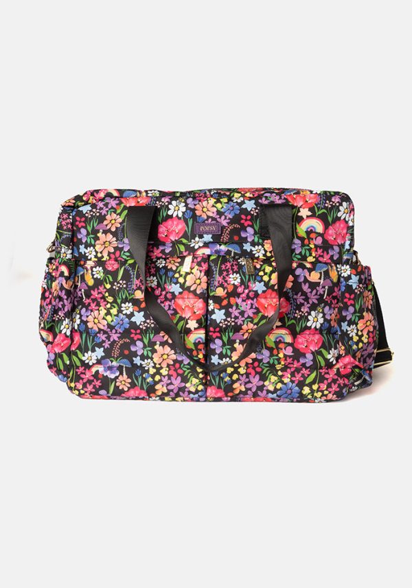 Rainbow Floral Print Holdall Online Hot Sale