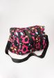 Pink Animal Print Holdall Online Hot Sale