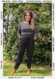 Amelia-Rose Black Harem Trousers Fashion