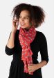 Red Bunting Print Scarf Supply