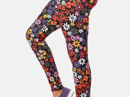 Rene Ditsy Floral Print Popsy Leggings Discount