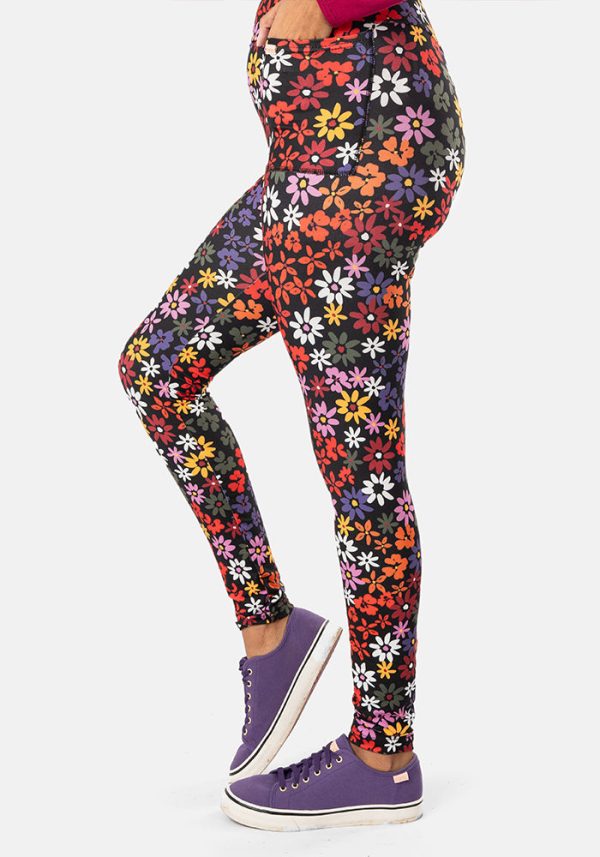 Rene Ditsy Floral Print Popsy Leggings Discount