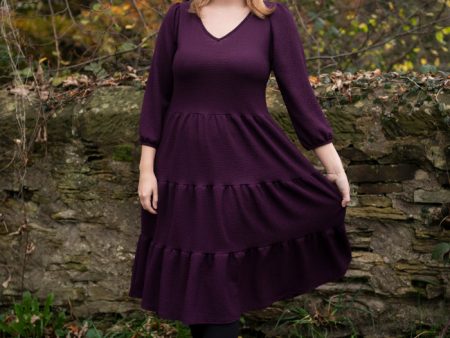 Hattie Plum Tiered Hem Dress Hot on Sale