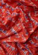 Red Bunting Print Scarf Supply