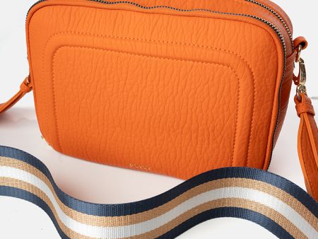 Soft Premium Orange Cross Body Bag For Cheap