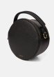 Round Black Premium Cross Body Bag Supply