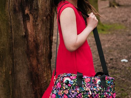 Rainbow Floral Print Holdall Online Hot Sale