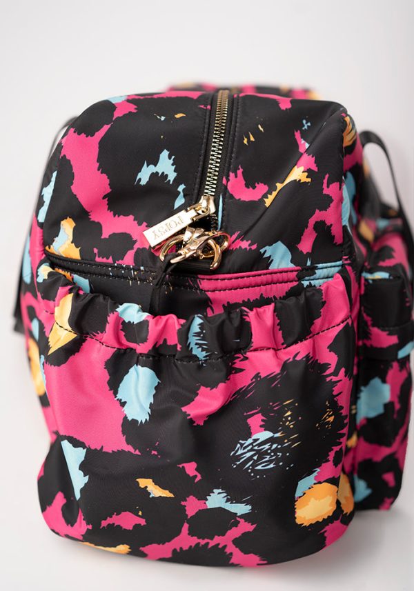 Pink Animal Print Holdall Online Hot Sale