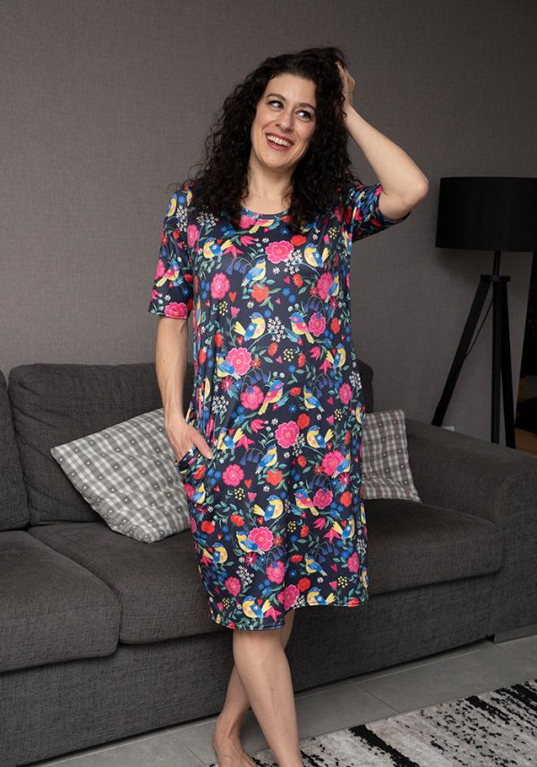 Carina Fleur Amour Print Nightshirt Online Hot Sale