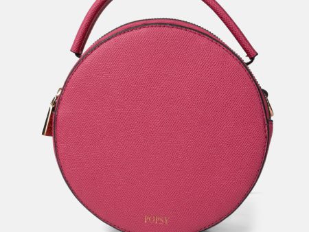 Round Pink Premium Cross Body Bag on Sale