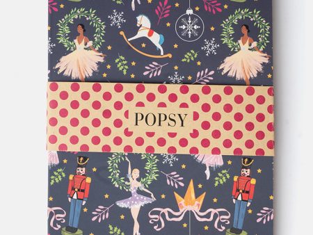 Popsy Ballerina Nutcracker Print Notebook Fashion