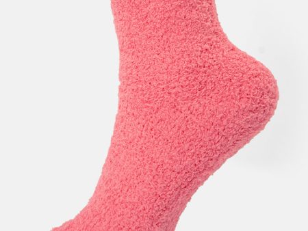 Coral Fluffy Socks Online Hot Sale