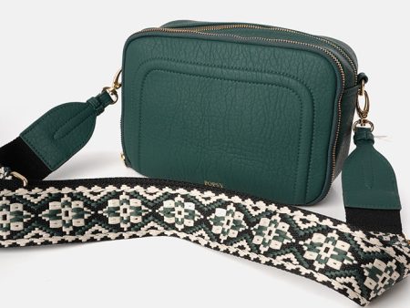 Soft Premium Green Cross Body Bag For Sale