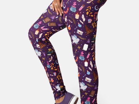 Rene Wizard Print Popsy Leggings Fashion