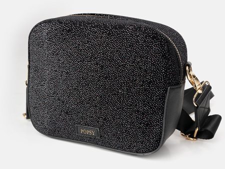 Black Sparkle Camera Bag Sale