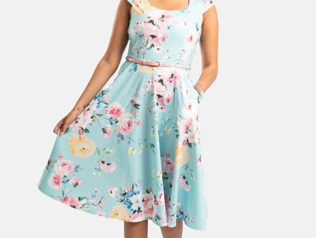 Ann-Marie Floral Print Swing Dress Online Sale