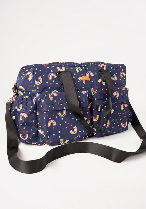 Rainbow Print Holdall Cheap