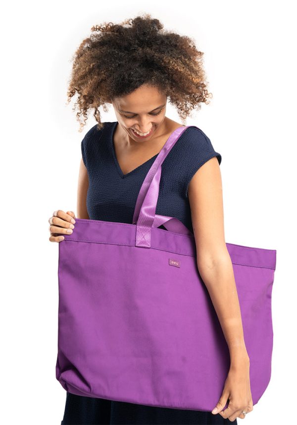 Purple Beach Bag For Sale