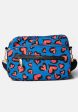 Blue Animal Heart Print Cross Body Bag For Discount