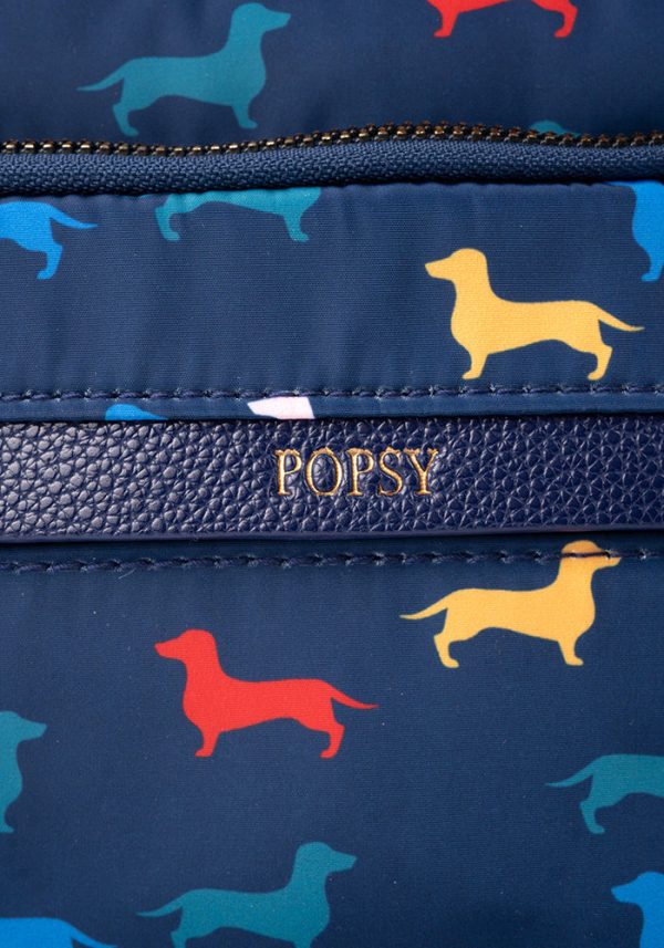 Dog Print Cross Body Bag Hot on Sale