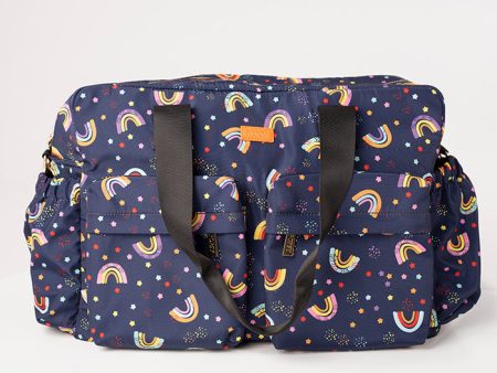 Rainbow Print Holdall Cheap