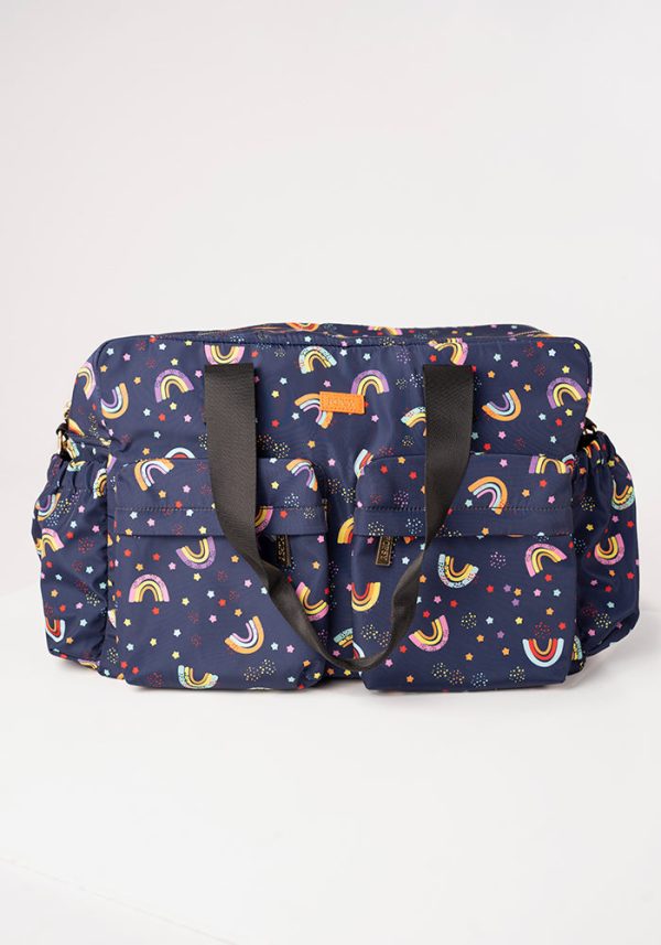 Rainbow Print Holdall Cheap