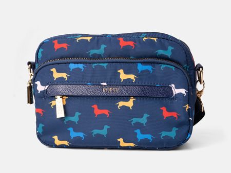 Dog Print Cross Body Bag Hot on Sale