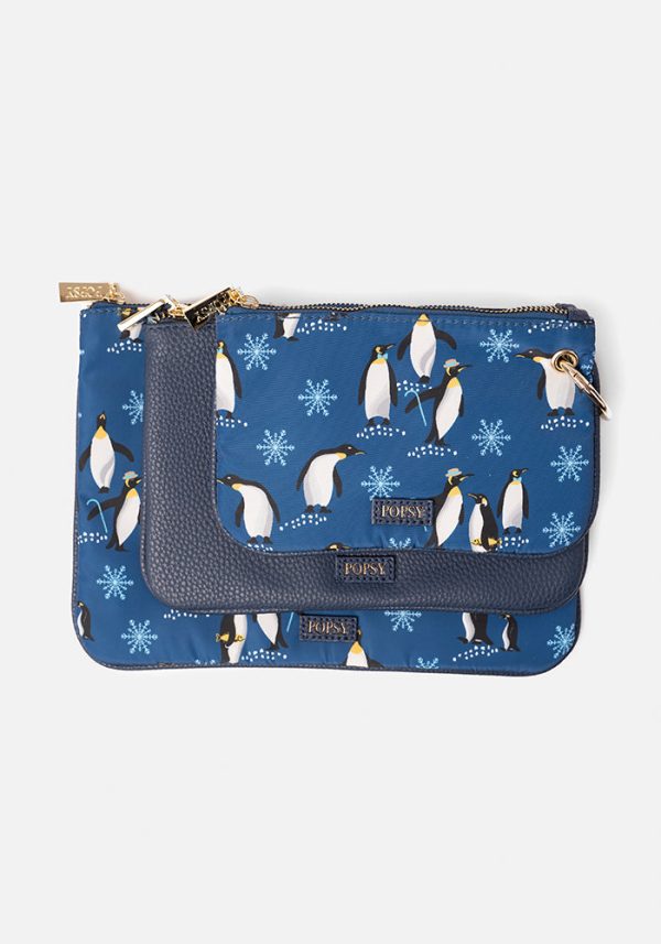 3 Piece Penguin Print Multi Use Bags Discount