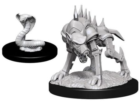 D&D Nolzurs Marvelous Unpainted Miniatures: Iron Cobra and Iron Defender Supply