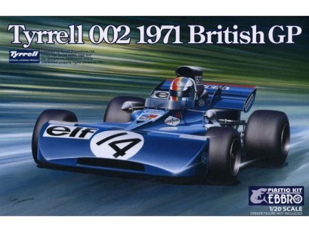 120 Tyrrell 002 1971 British GP Hot on Sale