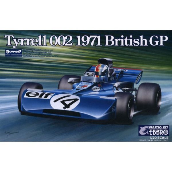 120 Tyrrell 002 1971 British GP Hot on Sale