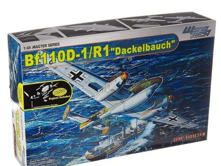 5556 1 48 Messerschmitt Bf110D1 R1   Dackelbauch   Plastic Model Kit Supply