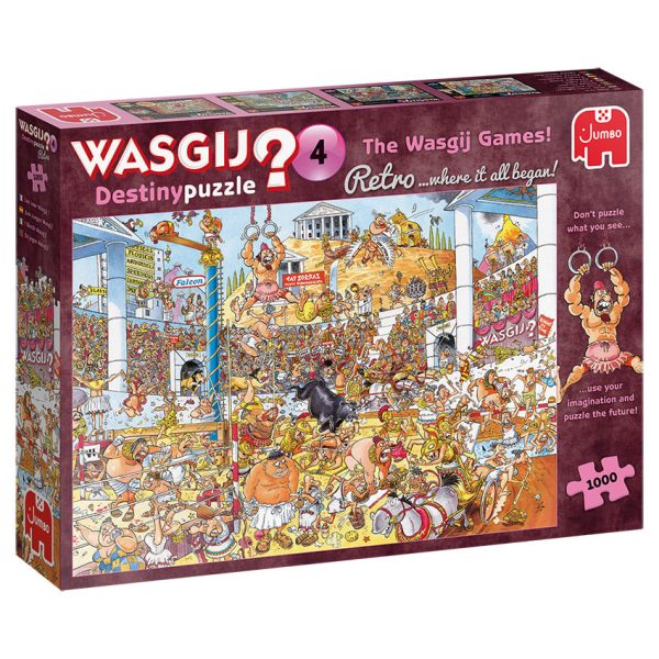 1000pc Wasgij  Destiny 4 The Wasgij Games! Supply