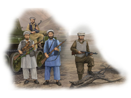 00436 1 35 Afghan Rebels Plastic Model Kit For Discount