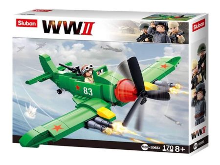 170pc WWII Plane Ilyushin 2 Discount