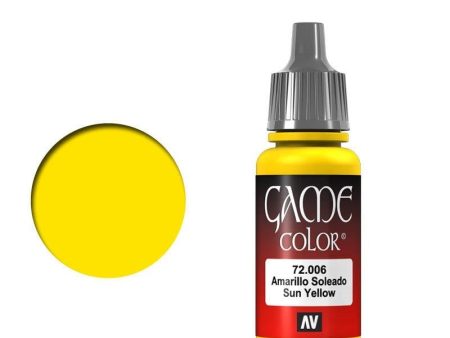 Game Colour: Sun Yellow 18ml Supply