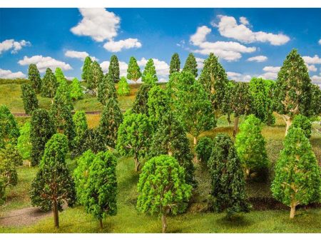 HO 50 Deciduous Trees (Asst) Online Sale