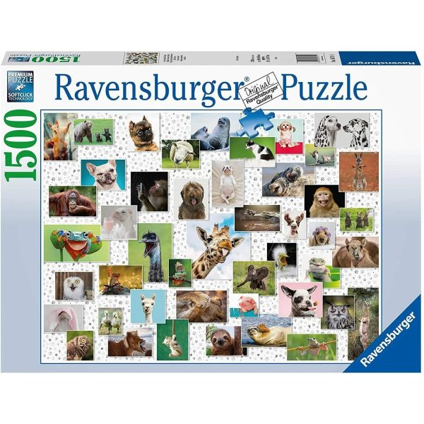 1500pc Funny Animals Puzzle Online Sale