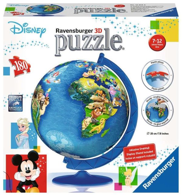 180pc 3D Disney Globe Puzzle Ball Online Sale