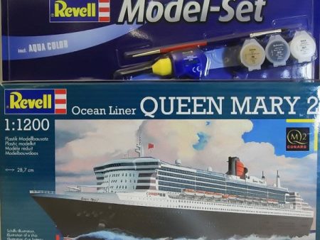 1 1200 Ocean Liner Queen Mary 2 Model Set Online Sale