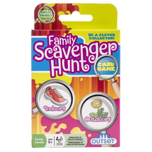 Family Scavenger Hunt Card Game Online