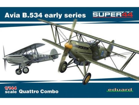 4451 1 144 Avia B.534 early series QUATTRO COMBO Plastic Model Kit Online Sale