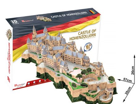 185pc 3D Puzzle Castle of Hohenzollern For Discount