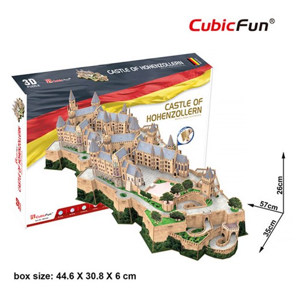 185pc 3D Puzzle Castle of Hohenzollern For Discount