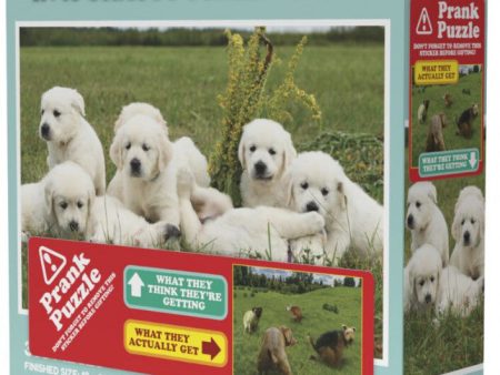 Doing Things Puppies Prank Puzzle Discount