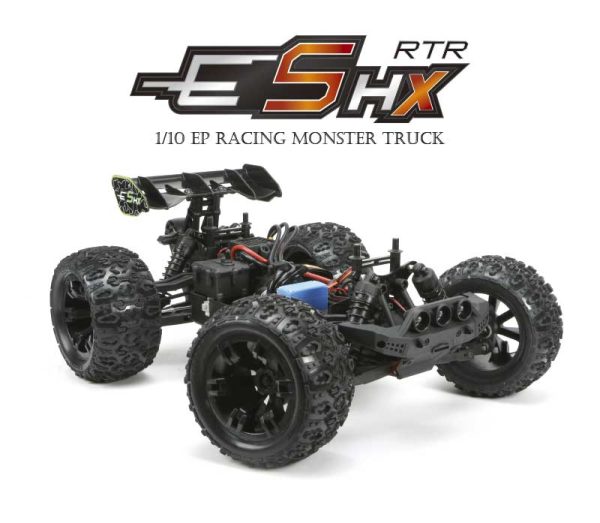 1 10 E5HX Monster Brushless Truck (BLUE) Online