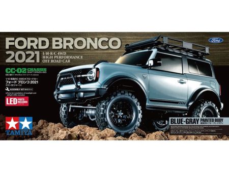 1 10 RC Ford Bronco 2021 CC02 No Esc on Sale